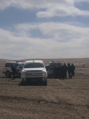 部分搜索东谈主员。图片源头：李志森微博